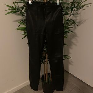 ZARA Trafaluc Collection Faux Leather Leggings